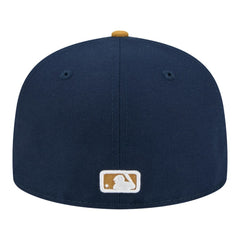 Detroit Tigers New Era Two-Tone Color Pack 59FIFTY Fitted Hat - Navy/Khaki Hats