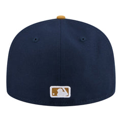 Philadelphia Phillies New Era Two-Tone Color Pack 59FIFTY Fitted Hat - Navy/Khaki Hats