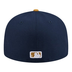 San Francisco Giants New Era Two-Tone Color Pack 59FIFTY Fitted Hat - Navy/Khaki Hats