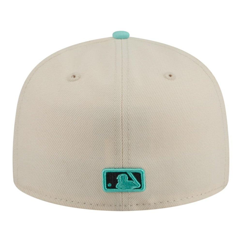St. Louis Cardinals New Era Two-Tone Color Pack 59FIFTY Fitted Hat - Light Beige/Turquoise Hats