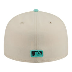 St. Louis Cardinals New Era Two-Tone Color Pack 59FIFTY Fitted Hat - Light Beige/Turquoise Hats