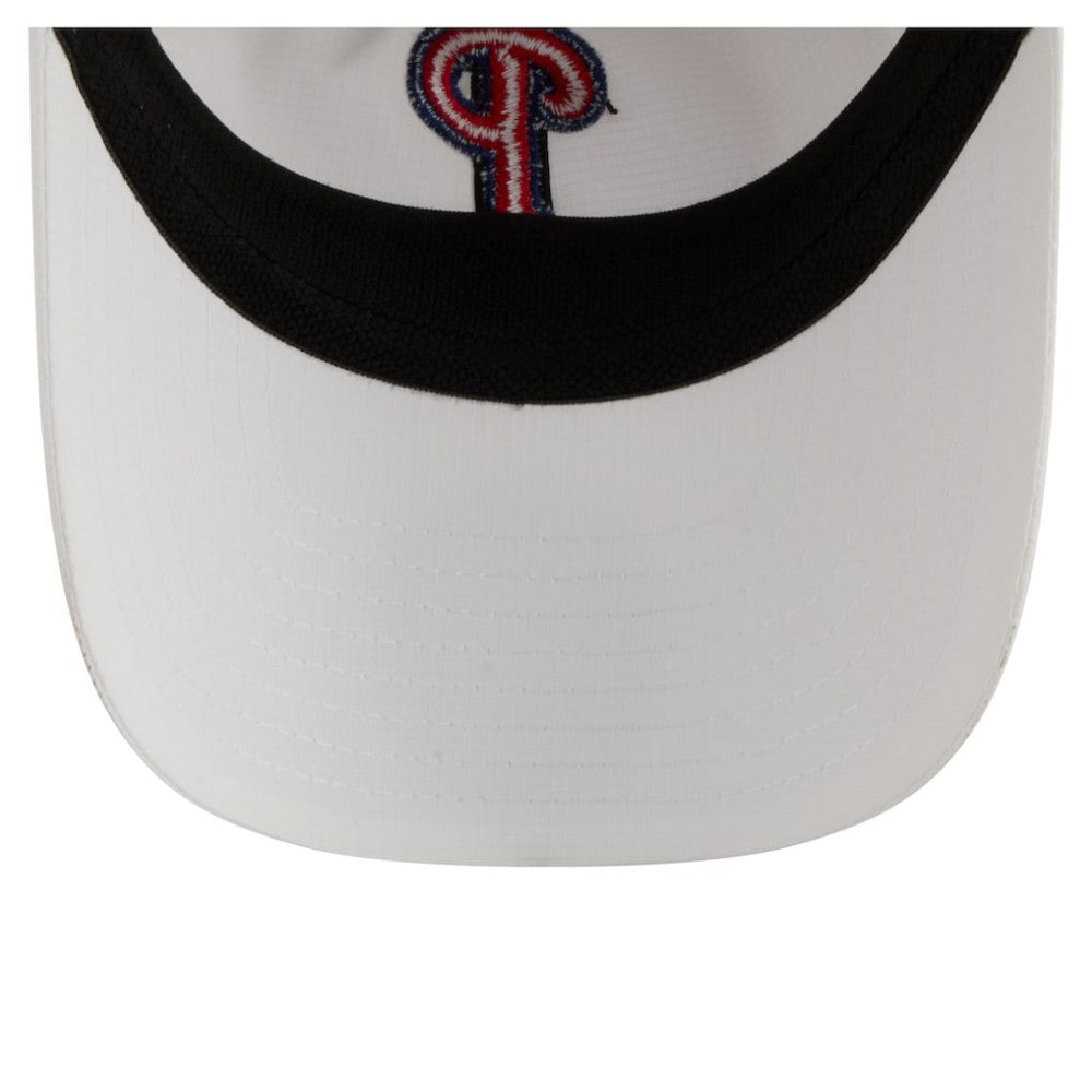 Philadelphia Phillies New Era Ripstop Casual Classic Adjustable Hat - White Hats