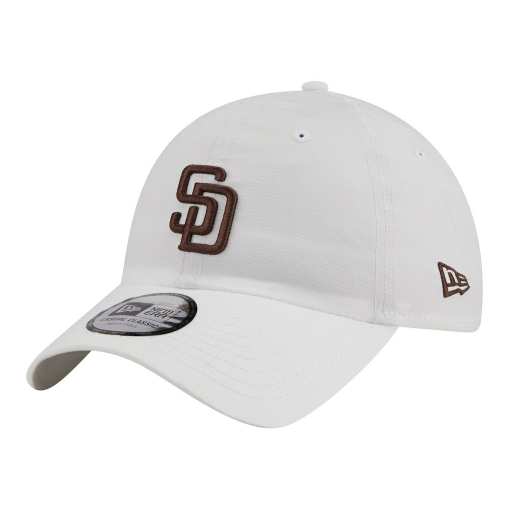 San Diego Padres New Era Ripstop Casual Classic Adjustable Hat - White Hats