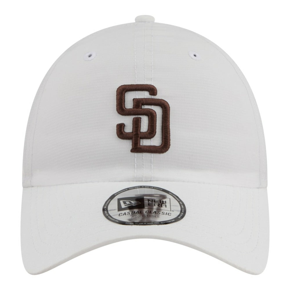 San Diego Padres New Era Ripstop Casual Classic Adjustable Hat - White Hats