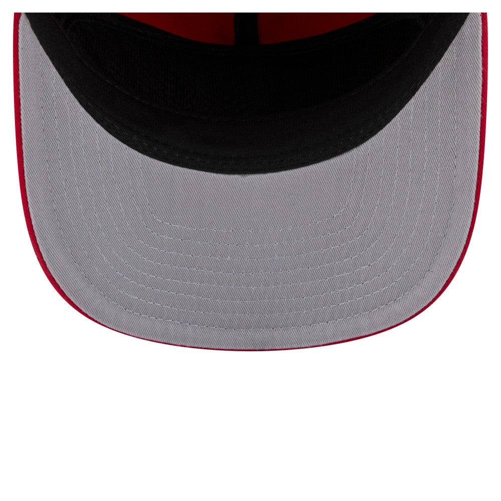 Los Angeles Angels New Era Stacked 19TWENTY Adjustable Hat - Red Hats