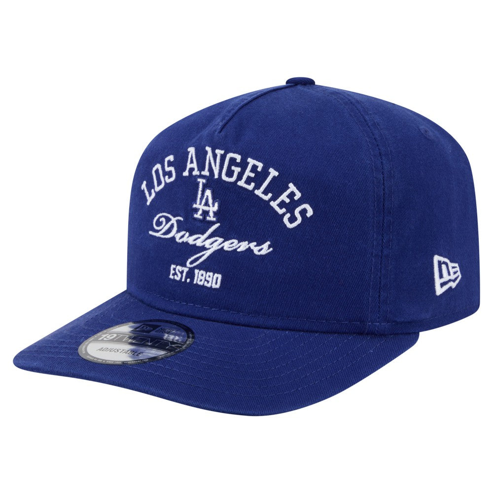 Los Angeles Dodgers New Era Stacked 19TWENTY Adjustable Hat - Royal Hats