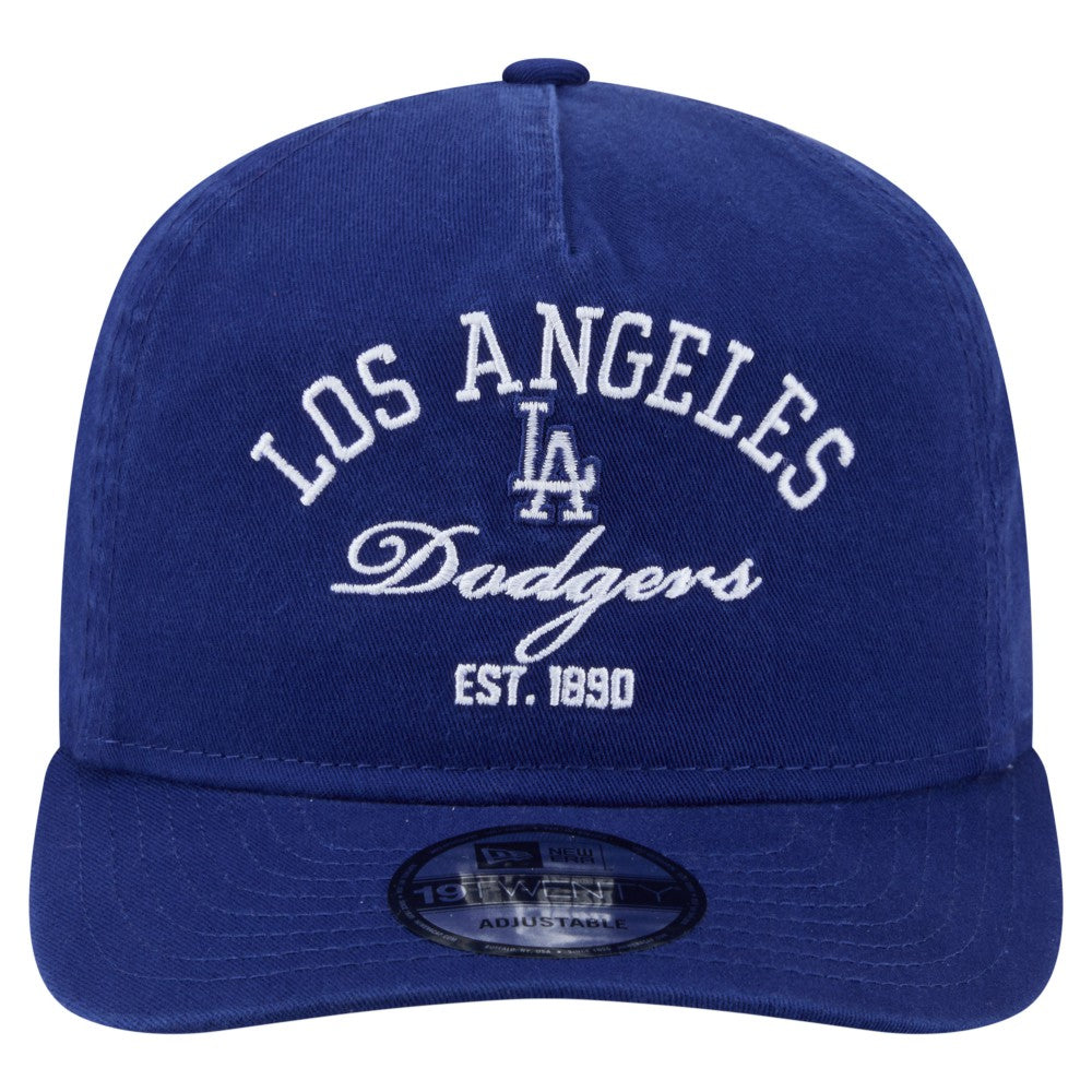 Los Angeles Dodgers New Era Stacked 19TWENTY Adjustable Hat - Royal Hats