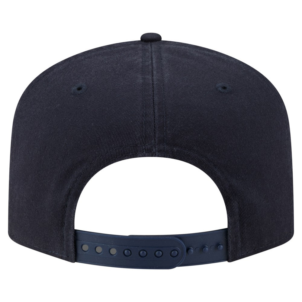 Minnesota Twins New Era Stacked 19TWENTY Adjustable Hat - Navy Hats