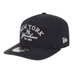 New York Yankees New Era Stacked 19TWENTY Adjustable Hat - Navy Hats