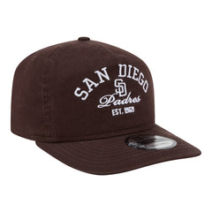 San Diego Padres New Era Stacked 19TWENTY Adjustable Hat - Brown Hats