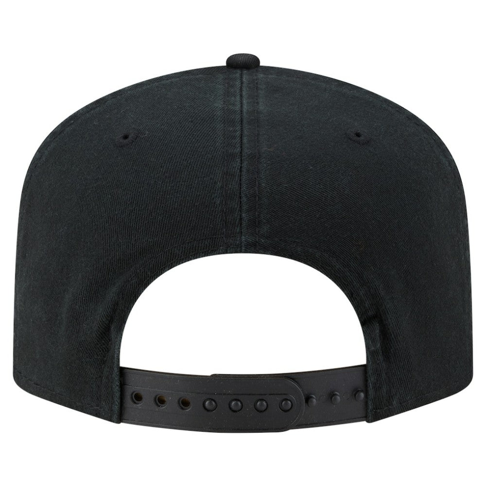 San Francisco Giants New Era Stacked 19TWENTY Adjustable Hat - Black Hats