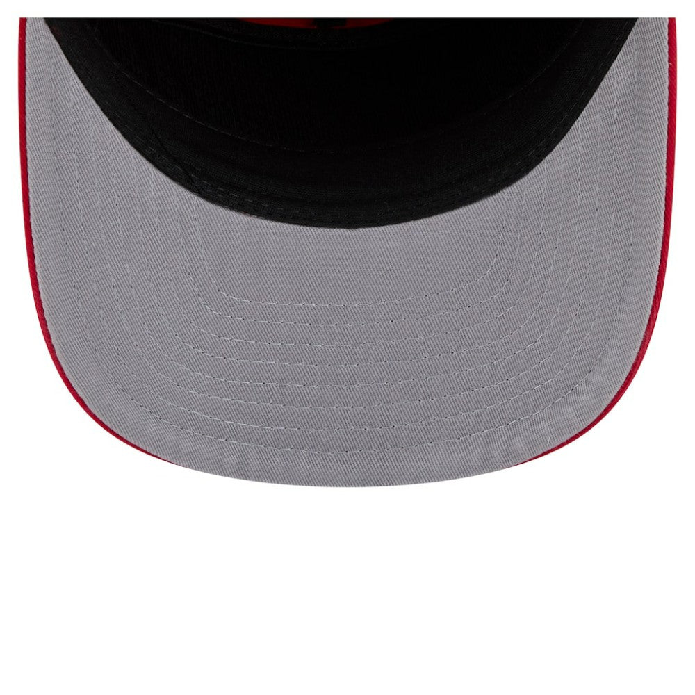 St. Louis Cardinals New Era Stacked 19TWENTY Adjustable Hat - Red Hats