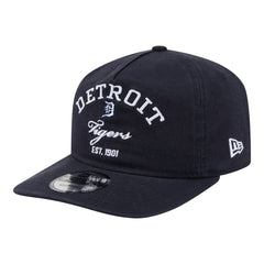 Detroit Tigers New Era Stacked 19TWENTY Adjustable Hat - Navy Hats