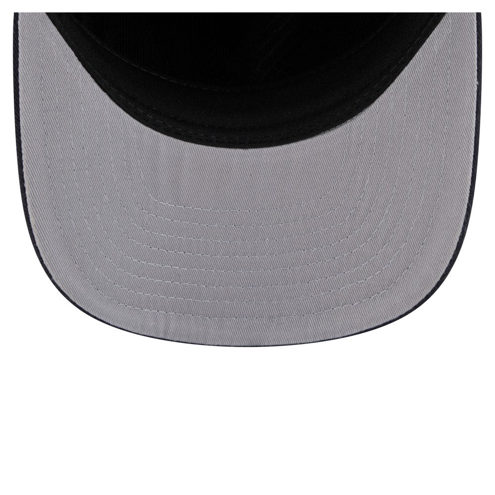 Cleveland Guardians New Era Stacked 19TWENTY Adjustable Hat - Navy Hats