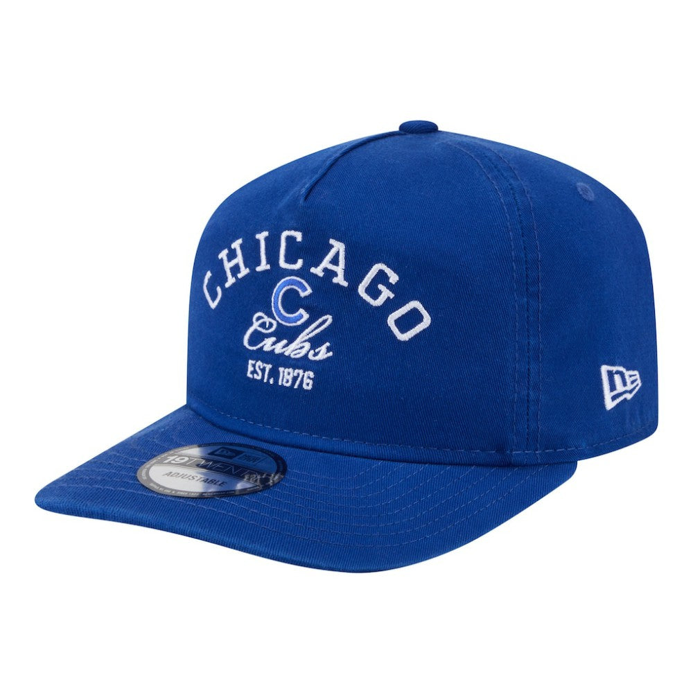 Chicago Cubs New Era Stacked 19TWENTY Adjustable Hat - Royal Hats