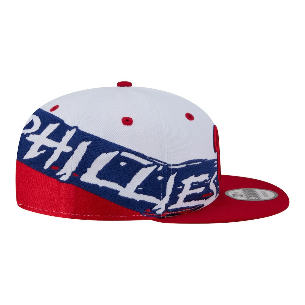 Philadelphia Phillies New Era 9FIFTY Snapback Hat - White/Red Hats