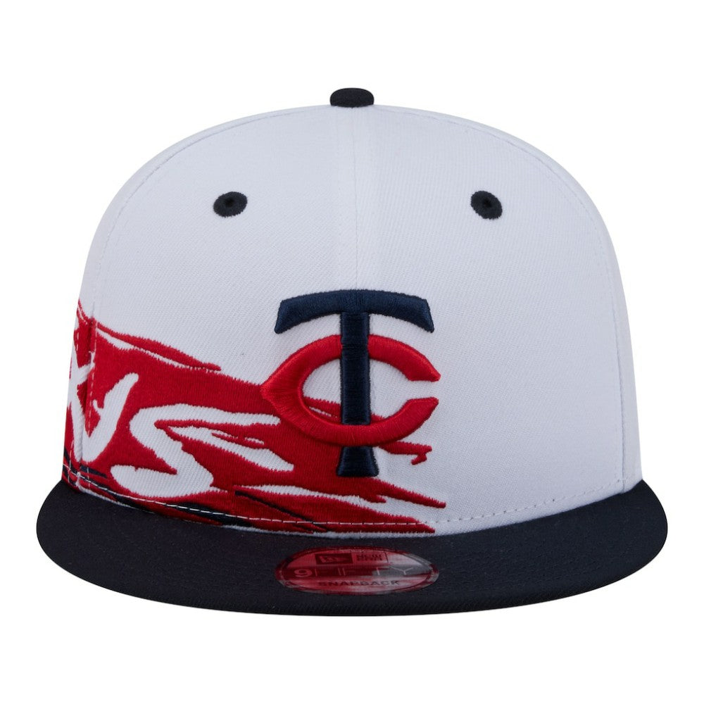 Minnesota Twins New Era 9FIFTY Snapback Hat - White/Navy Hats