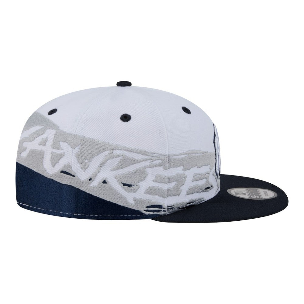 New York Yankees New Era 9FIFTY Snapback Hat - White/Navy Hats