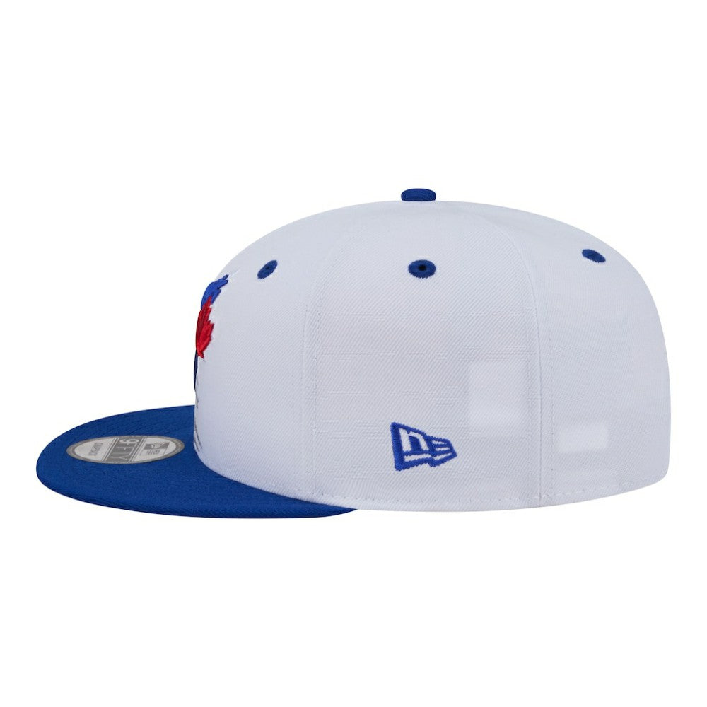 Toronto Blue Jays New Era 9FIFTY Snapback Hat - White/Royal Hats