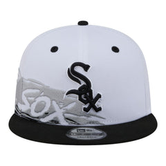 Chicago White Sox New Era 9FIFTY Snapback Hat - White/Black Hats