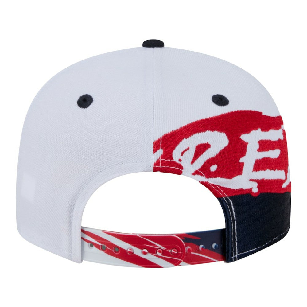 Boston Red Sox New Era 9FIFTY Snapback Hat - White/Navy Hats