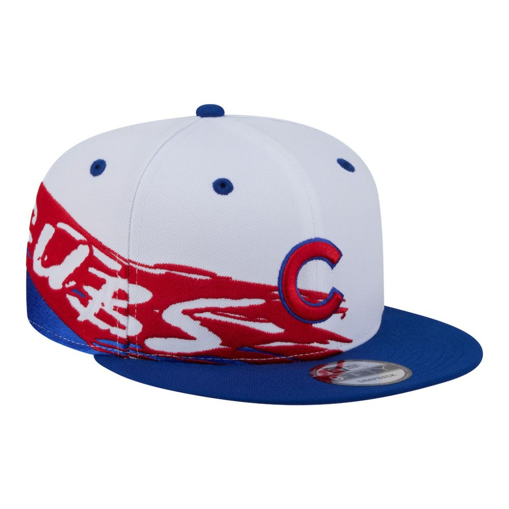 Chicago Cubs New Era 9FIFTY Snapback Hat - White/Royal Hats