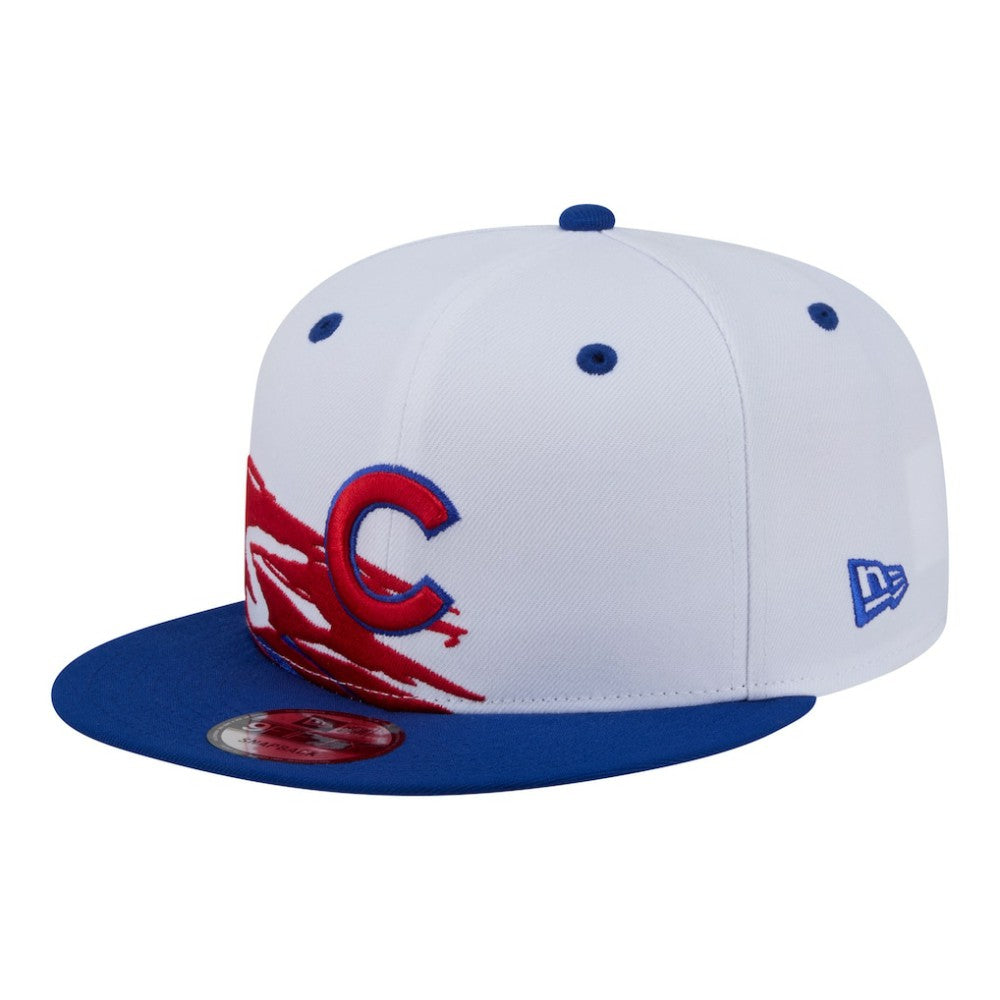 Chicago Cubs New Era 9FIFTY Snapback Hat - White/Royal Hats