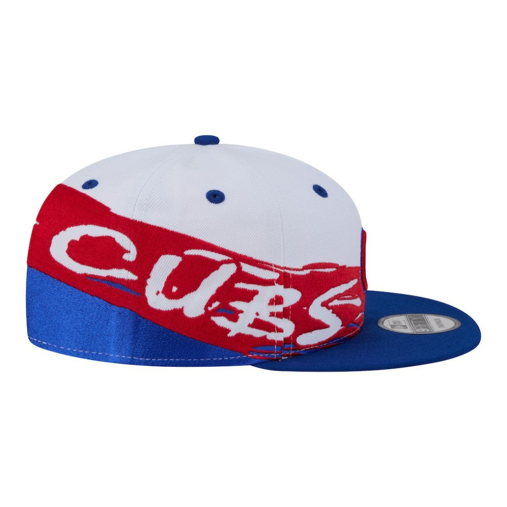 Chicago Cubs New Era 9FIFTY Snapback Hat - White/Royal Hats