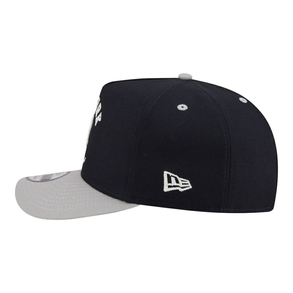 New York Yankees New Era Arched A-Frame 9FIFTY Adjustable Hat - Navy Hats