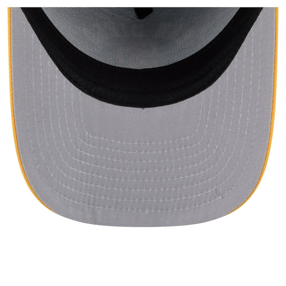 San Diego Padres New Era Arched A-Frame 9FIFTY Adjustable Hat - Brown/Gold Hats