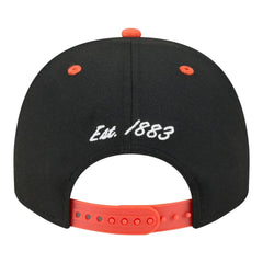 San Francisco Giants New Era Arched A-Frame 9FIFTY Adjustable Hat - Black/Orange Hats
