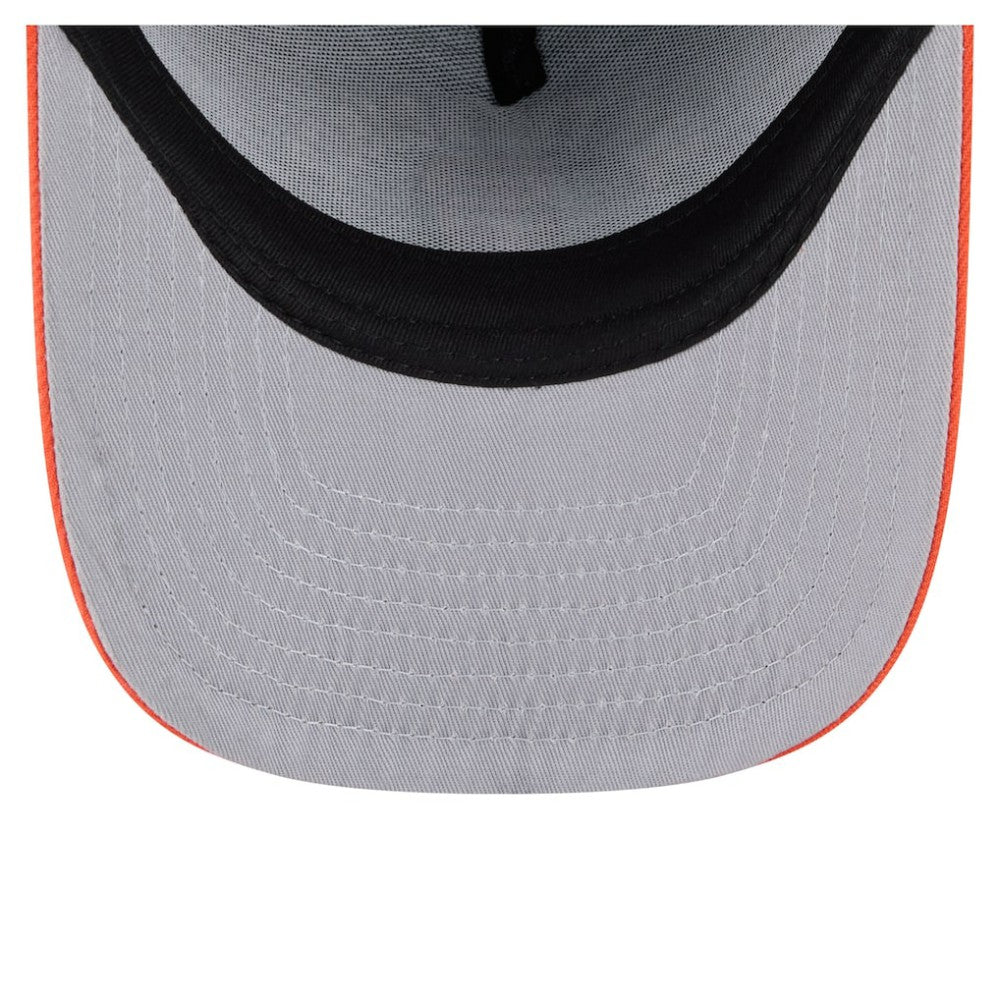 San Francisco Giants New Era Arched A-Frame 9FIFTY Adjustable Hat - Black/Orange Hats