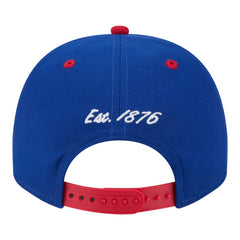 Chicago Cubs New Era Arched A-Frame 9FIFTY Adjustable Hat - Royal/Red Hats