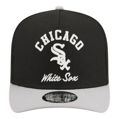 Chicago White Sox New Era Arched A-Frame 9FIFTY Adjustable Hat - Black Hats