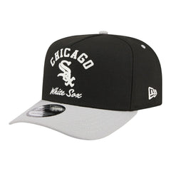 Chicago White Sox New Era Arched A-Frame 9FIFTY Adjustable Hat - Black Hats