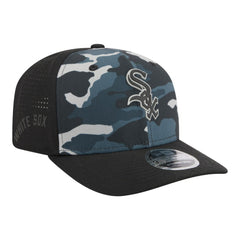 Chicago White Sox New Era Tonal Camo 9SEVENTY Stretch-Snap Hat - Black Hats