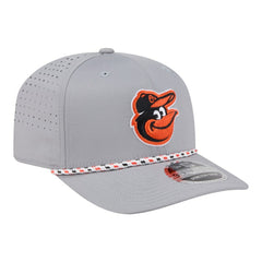 Baltimore Orioles New Era Sport Rope 9SEVENTY Adjustable Hat - Gray Hats