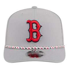 Boston Red Sox New Era Sport Rope 9SEVENTY Adjustable Hat - Gray Hats