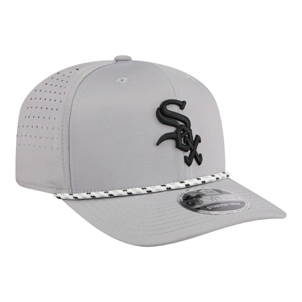 Chicago White Sox New Era Sport Rope 9SEVENTY Adjustable Hat - Gray Hats