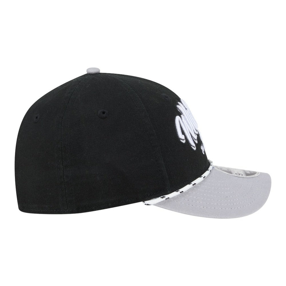 Chicago White Sox New Era Team Loyal 9FORTY M-Crown Adjustable Hat - Black/Gray Hats