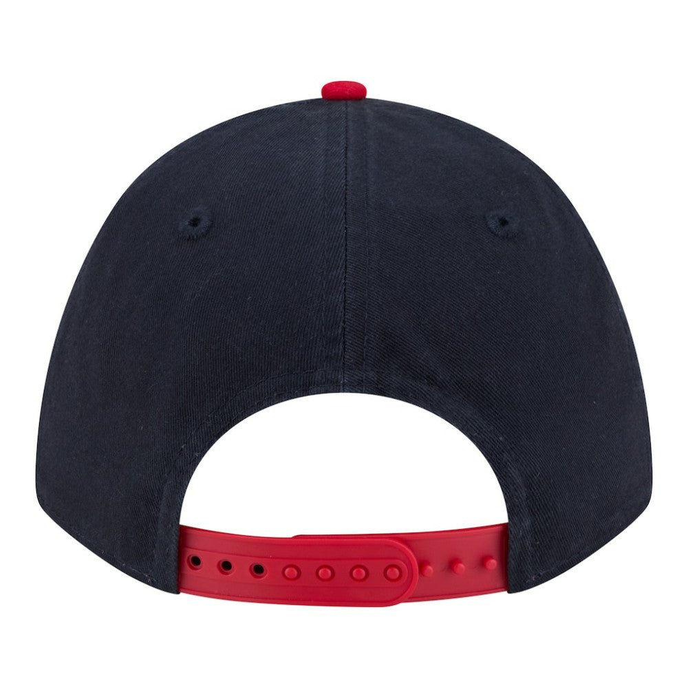 Boston Red Sox New Era Team Loyal 9FORTY M-Crown Adjustable Hat - Navy/Red Hats