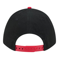 Cincinnati Reds New Era Team Loyal 9FORTY M-Crown Adjustable Hat - Black/Red Hats