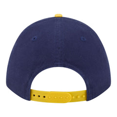 Milwaukee Brewers New Era Team Loyal 9FORTY M-Crown Adjustable Hat - Navy/Gold Hats