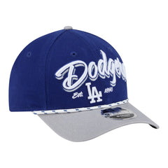 Los Angeles Dodgers New Era Team Loyal 9FORTY M-Crown Adjustable Hat - Royal/Gray Hats