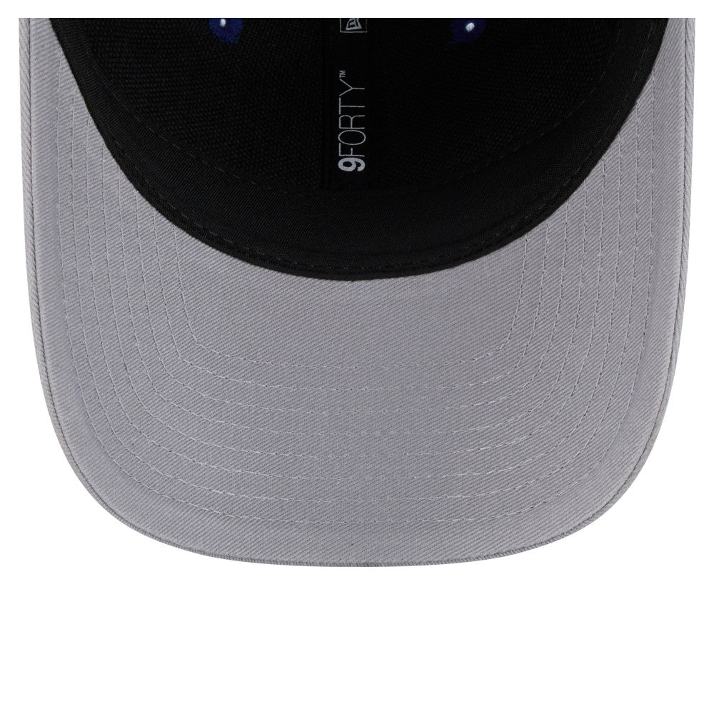 Los Angeles Dodgers New Era Team Loyal 9FORTY M-Crown Adjustable Hat - Royal/Gray Hats