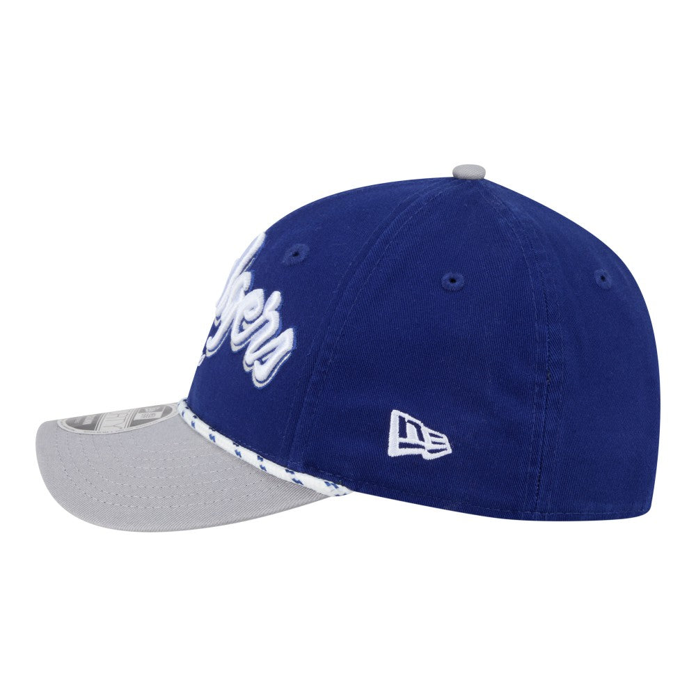 Los Angeles Dodgers New Era Team Loyal 9FORTY M-Crown Adjustable Hat - Royal/Gray Hats