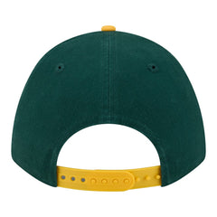 Athletics New Era Team Loyal 9FORTY M-Crown Adjustable Hat - Green/Gold Hats