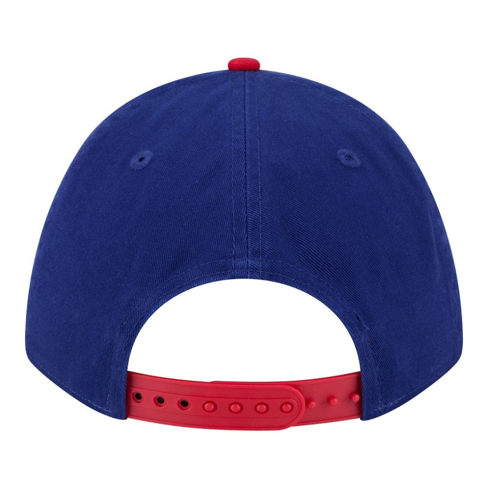 Philadelphia Phillies New Era Team Loyal 9FORTY M-Crown Adjustable Hat - Royal/Red Hats