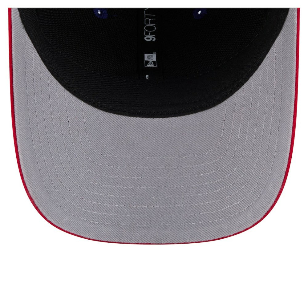 Philadelphia Phillies New Era Team Loyal 9FORTY M-Crown Adjustable Hat - Royal/Red Hats