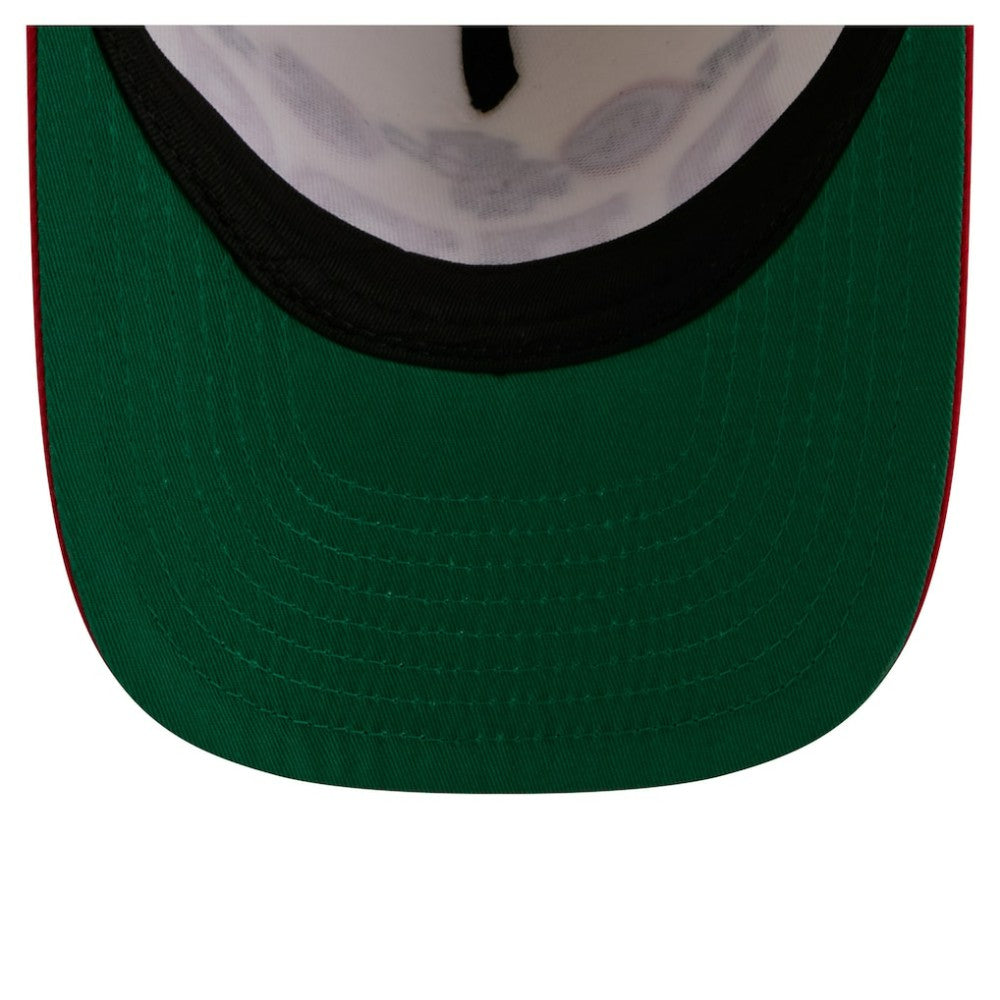 Cincinnati Reds New Era Throwback Tri-Hit A-Frame 9FIFTY Adjustable Hat - Cream Hats